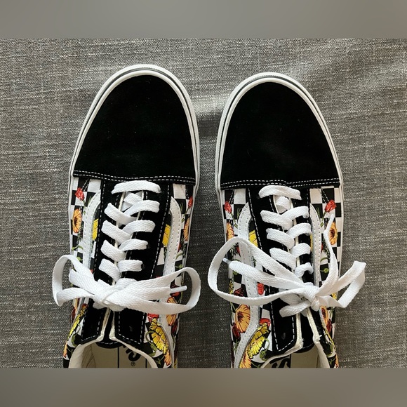 Vans Old Skool Platform Poppy Checkerboard Unisex 10 Mens / 11.5 - 12 Womens NWB - Picture 6 of 16